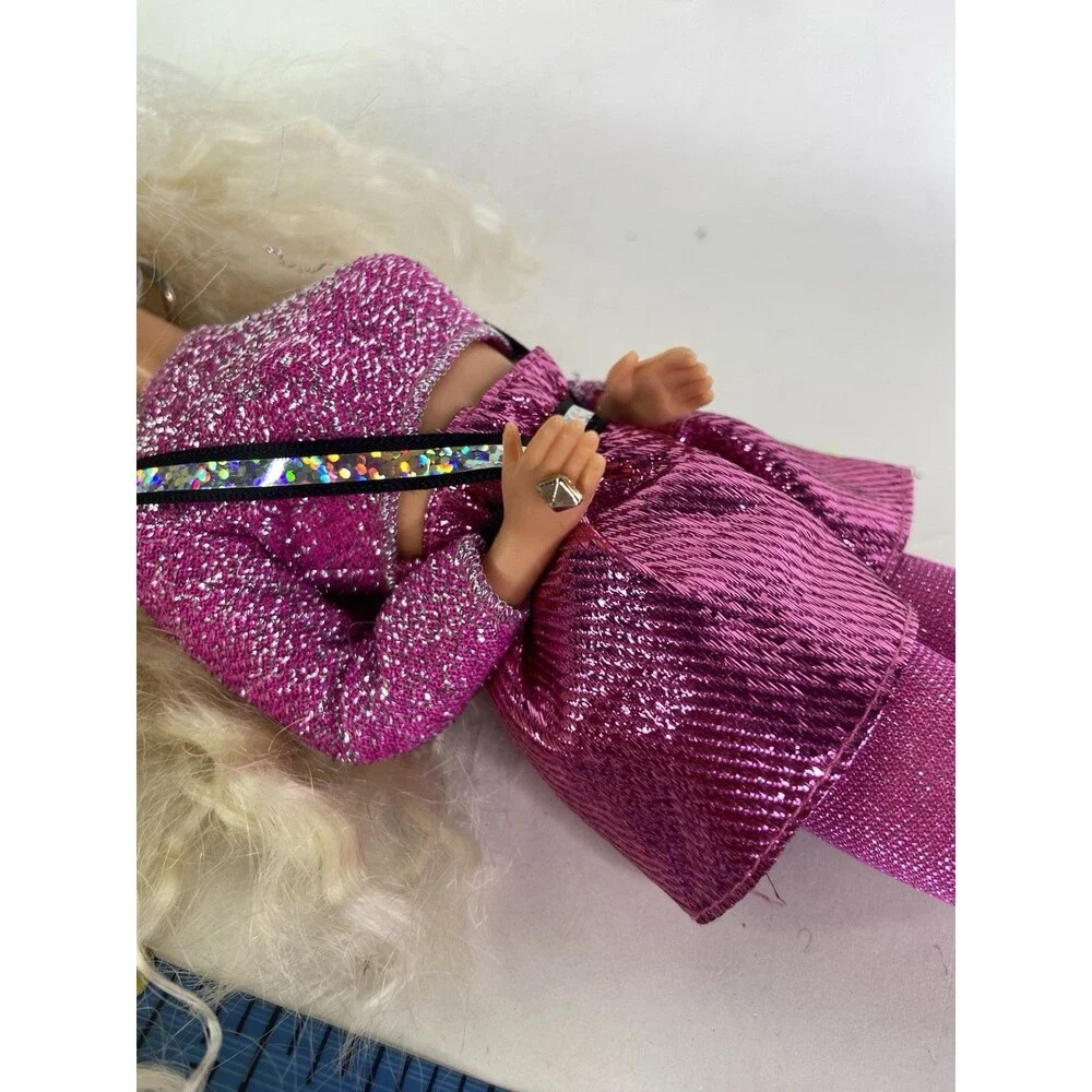 Vintage 1994 Dance Moves Barbie Doll Crimped Hair with Outfit NO SHOES